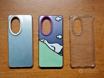 3 Cover in Silicone per Honor 200 Pro - Come Nuove