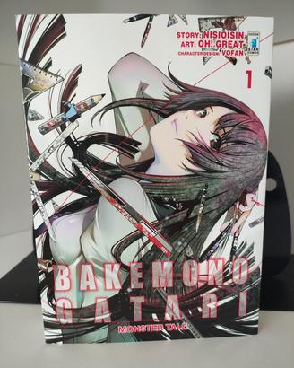 Manga Bakemonogatari Voll. 1, 2, 3