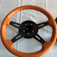 Volante fiat punto mk1 e  in radica attacco fiat