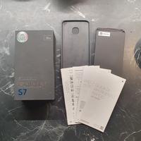 scatola Samsung s7 con libretti