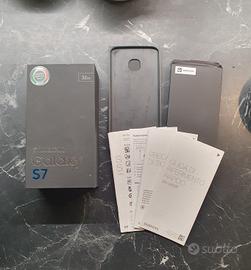 scatola Samsung s7 con libretti