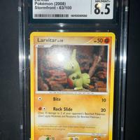 Larvitar stormfront CGC 8