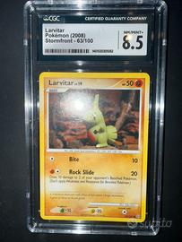 Larvitar stormfront CGC 8