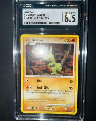 Larvitar stormfront CGC 8