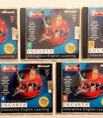 I CD-ROM DI PANORAMA 1-5 MICROSOFT ENGLISH LEARNIN