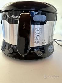 Friggitrice Moulinex UNO L METAL, mai usata.