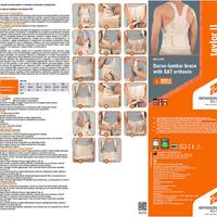 Tutore/Busto dorso-lombare con busto SAT Ro+Ten