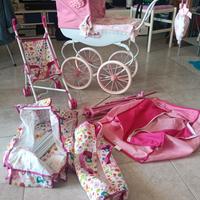 carrozzella giocattolo per bambine