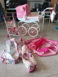 carrozzella giocattolo per bambine