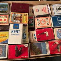 Collezione scatole di cerini vintage