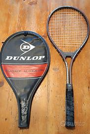 Racchetta da tennis vintage, Dunlop J. Mc Enroe 