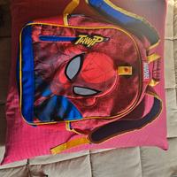 Zaino marvel + spiderman
