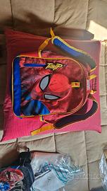 Zaino marvel + spiderman