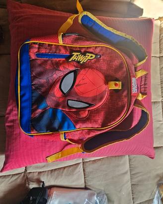 Zaino marvel + spiderman