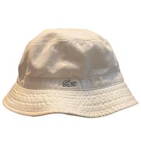Cappello Lacoste bianco – Bucket hat in cotone