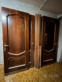 Porte  da interno in legno massello
