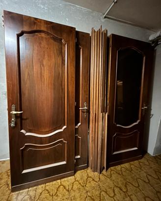 Porte  da interno in legno massello