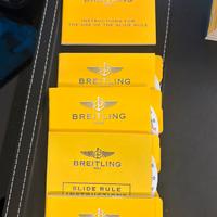 Breitling COSC, manuali d’uso, regolo nuovi