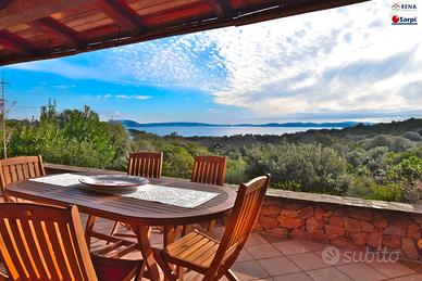 Villa con giardino e vista mare - Valle Dell'Erica