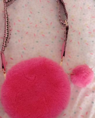 borsa bambina pelouche