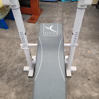 panca con bilanciere 