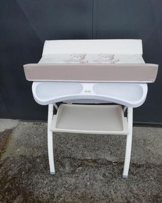 Fasciatoio + vasca bagnetto BREVI richiudibile