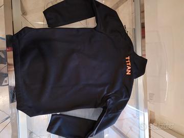 TITAN Giacca Softshell half zip