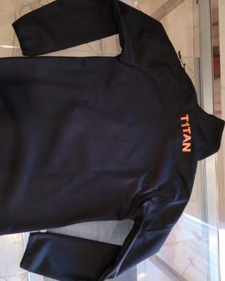 TITAN Giacca Softshell half zip