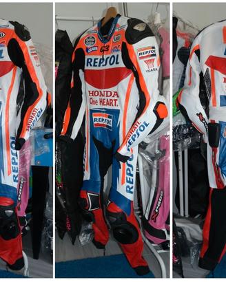 Tuta intera moto grafica repsol