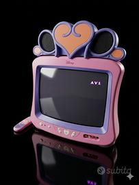 DISNEY Principessa Rosa 13 " Crt Colore TV