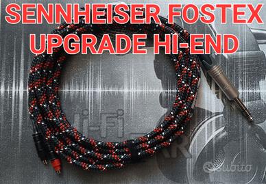 CAVO CUFFIE SENNHEISER HD-600 HD-650 HD-660 8N