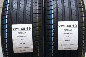 2 GOMME 225 40 19 PIRELLI RIF3963