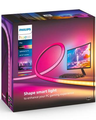 Philips Hue Play Gradient Lightstrip per PC 24-27”