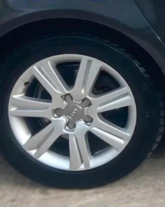  Gomme + cerchi originali audi da 17