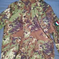 Giacca militare vegetata Gorotex tg 48 + pantalone
