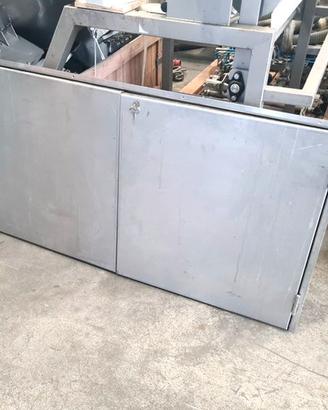 sportello doppia anta a incasso inox usato