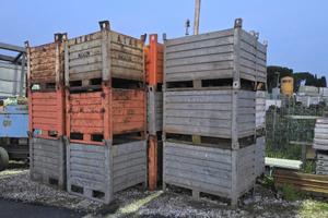 Contenitori in ferro per rottami