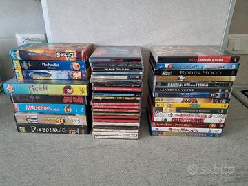 Stock cd/dvd/videocassette 