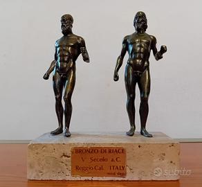 Riproduzione Bronzi di Riace in bronzo