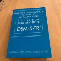 DSM-5-TR English book NUOVO