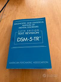 DSM-5-TR English book NUOVO