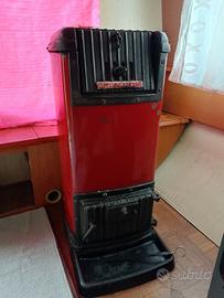 stufa a legna a colonna "Warm morining 414  