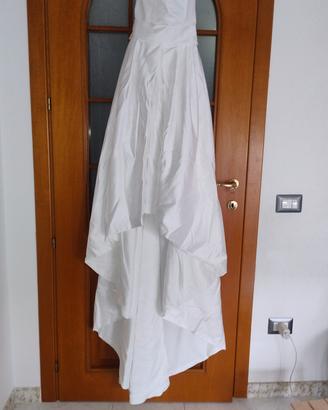 abito da sposa raso