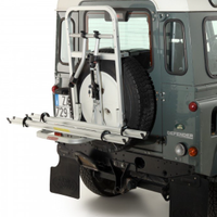 portabici 2 posti per ruota scorta posteriore