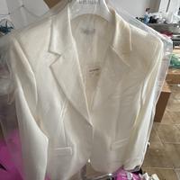 Giacca elegante Melissa Bai panna (16a)