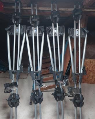 Set 4 Portabici Thule FreeRide 532 (Alluminio)