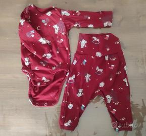 Set Body e pantalone H&M 1-2 mesi