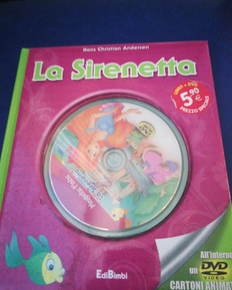 Libro+DVD la sirenetta