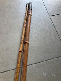 Asta tacchettata palina anni 30 antiq