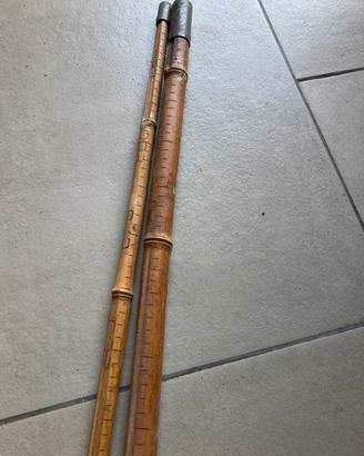 Asta tacchettata palina anni 30 antiq